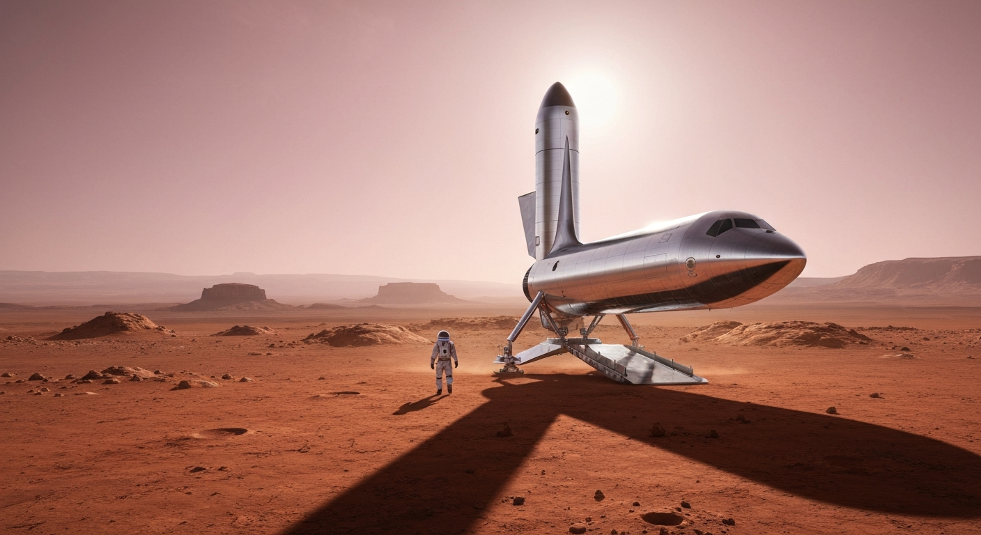 Mars 2026: Begini Momen Bersejarah Pendaratan Starship SpaceX