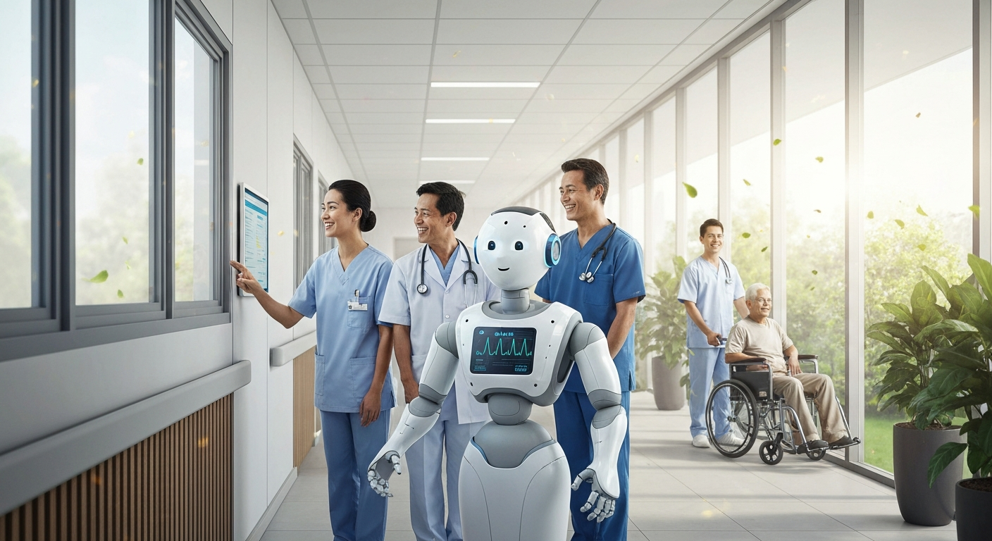 Transformasi Robot AI di RS Indonesia 2026: Wajah Baru Pelayanan